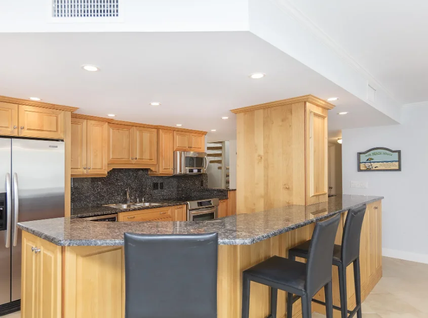 Condo capital improvement project in progress