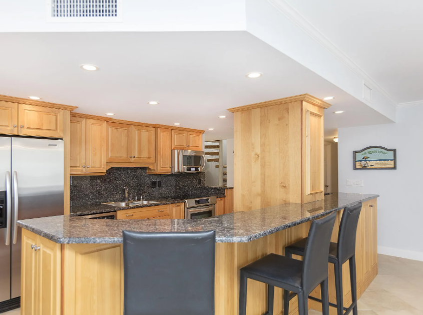 Condo capital improvement project in progress